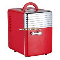 6 cans 12 voltage for home, office,dorm, boat, car mini freezer, warmer and cooler box portable fridge deep refrigerator