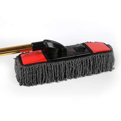 Foldable Microfiber Telescopic Long Handle Duster Soft Bristle Car Cleaning Wash Brush